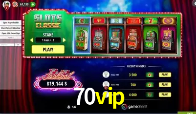 Descubra o Mundo do Cassino Online com 70vip